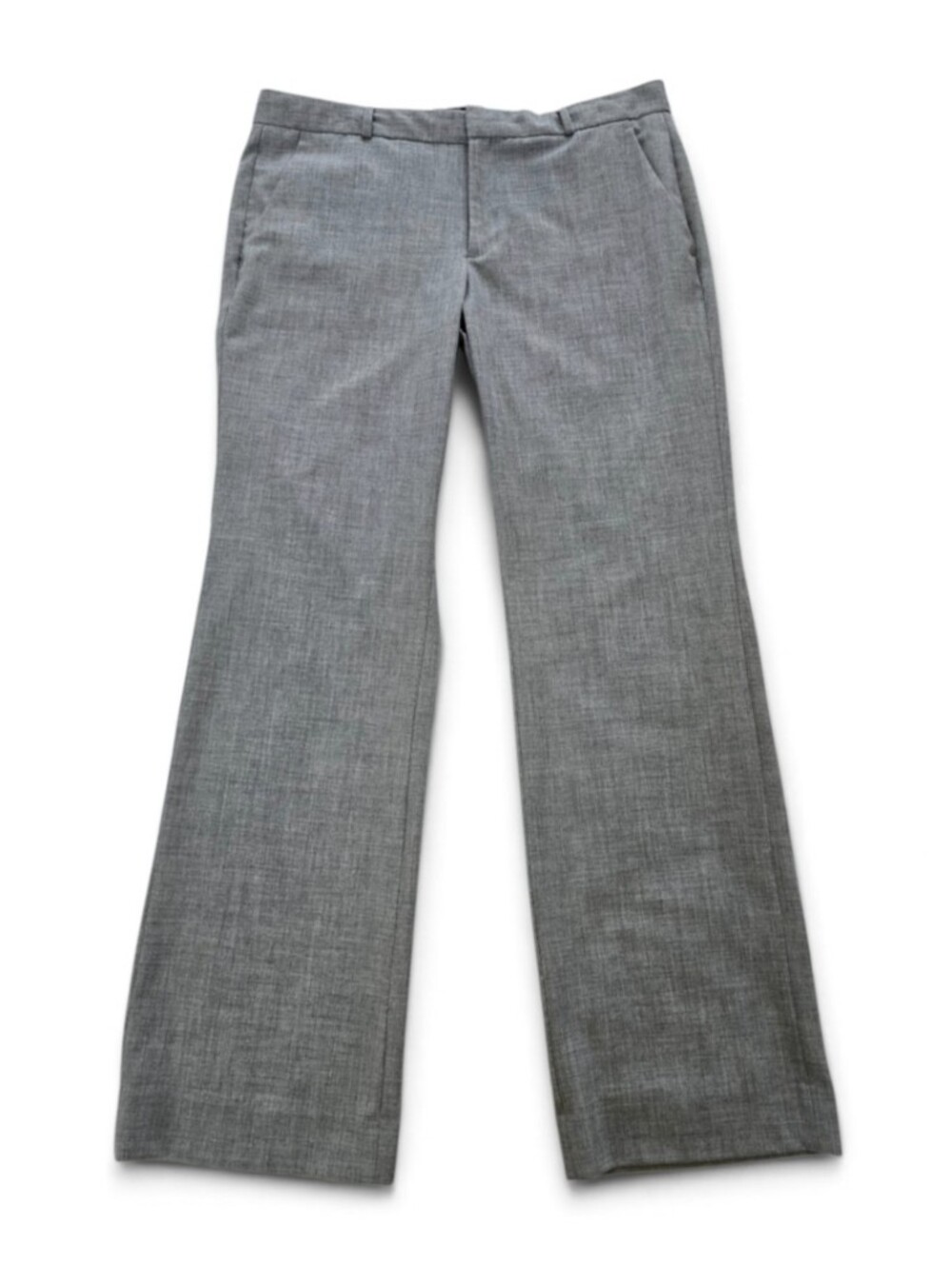 Banana Republic Women's Trousers Dress Pants Size 12 Grey Logan Pockets Career